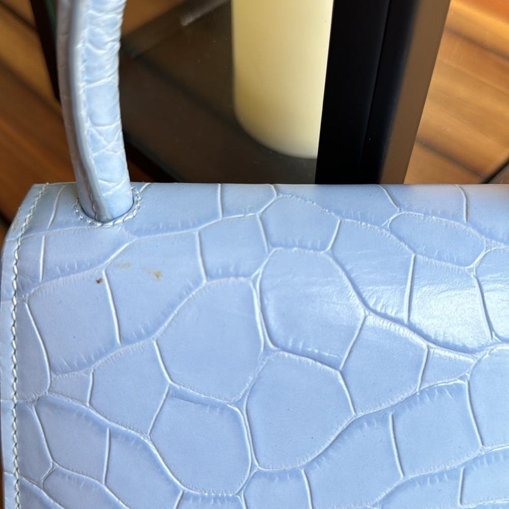 By Far Blue Mini Purse - Picture 4 of 9